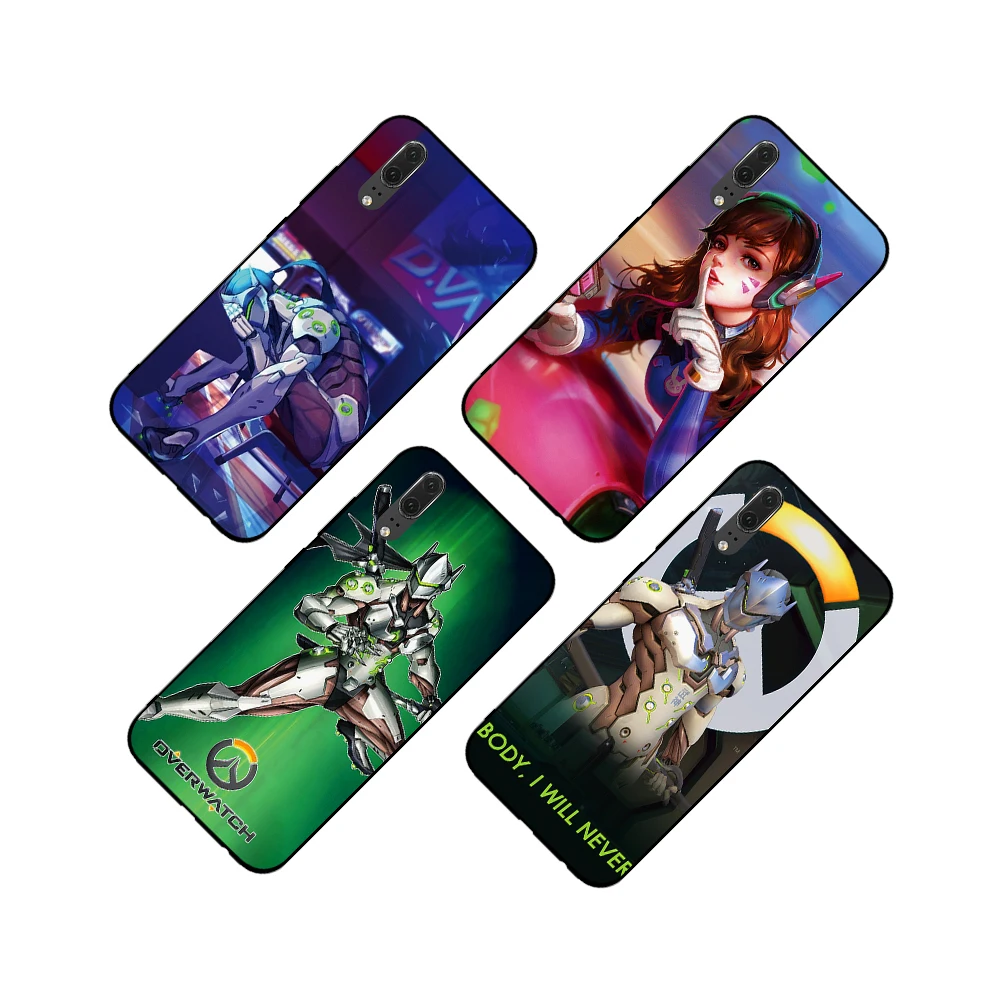 Роскошные часы Tracer для Huawei P8 P9 P10 P20 P30 Lite Pro P Smart 2016 2019 ТПУ Мягкий силикон | Мобильные