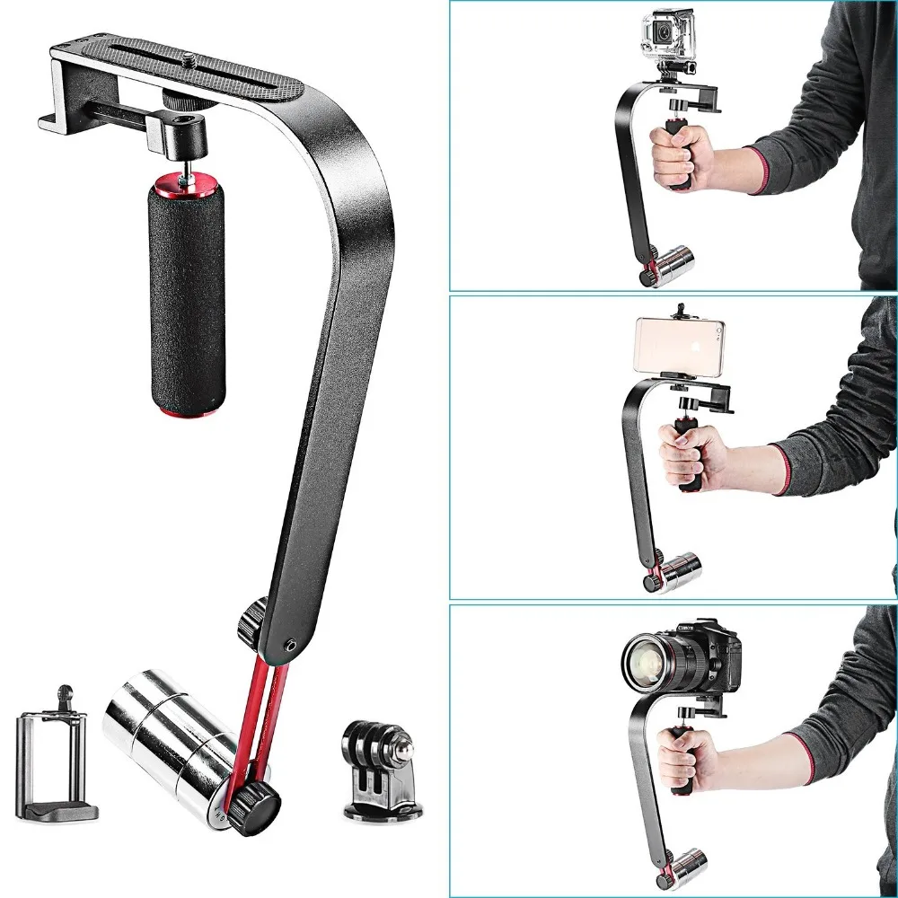 Neewer ручной видео стабилизатор цифровой компактный держатель камеры движения