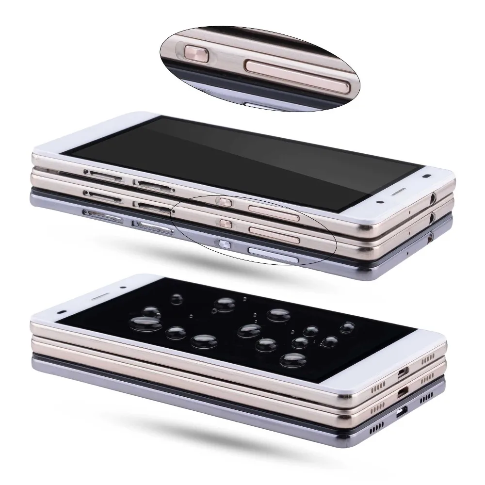 Дисплей для HUAWEI P8 Lite LCD в сборе с тачскрином на рамке Оригинал 5.0‘’ черный