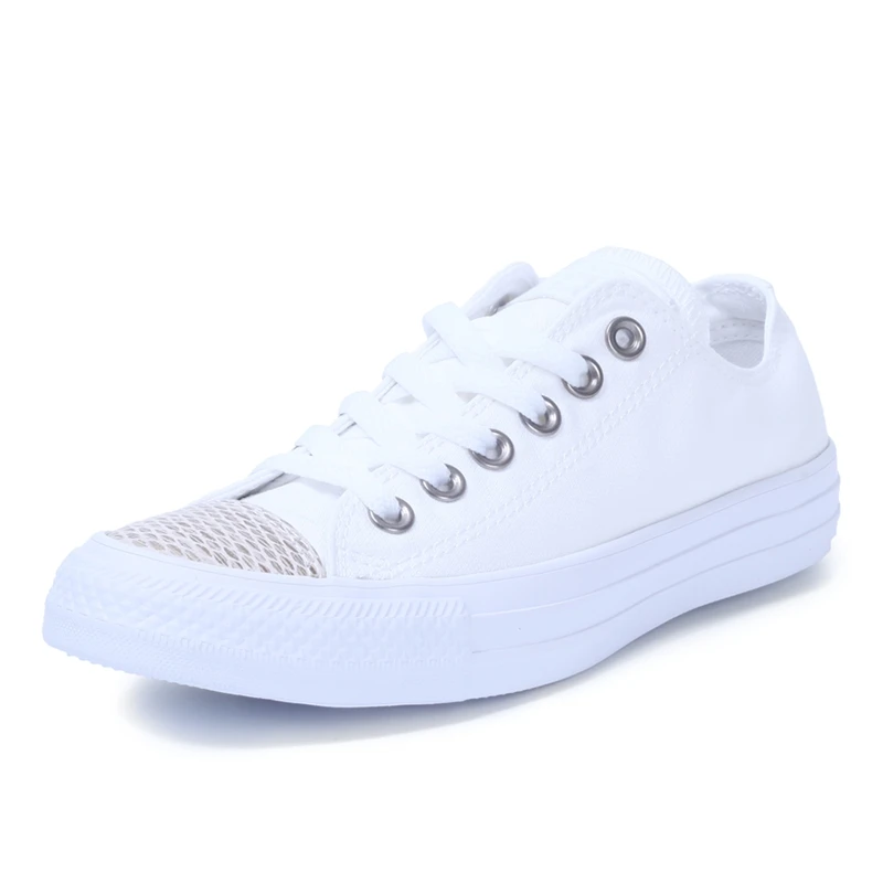 Оригинальный Новинка 2017 Converse Для женщин низкий Топ Обувь для скейтбординга холст