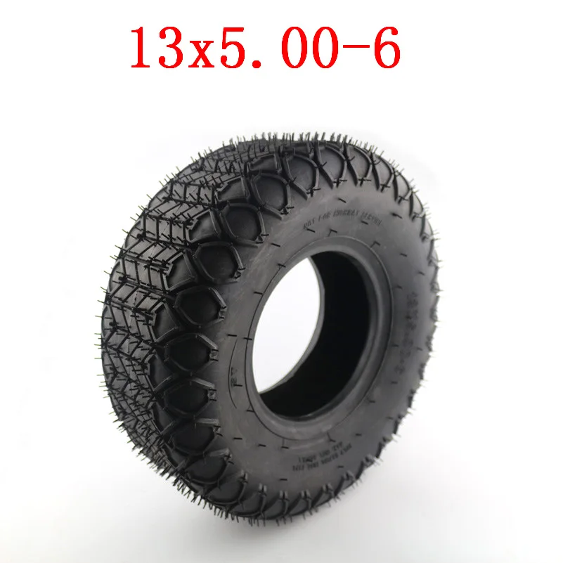 Высокая производительность 13x5. 00-6 бескамерные шины для ATV QUAD Bike Gokart скутер мини Багги косилка Go-kart багги