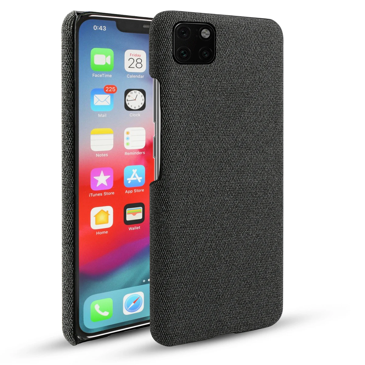 Для iPhone 5 5S SE 11 Pro Max чехол Роскошный Тонкий ретро тканые ткани Жесткий PC задняя