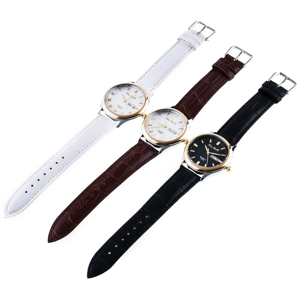 Мода Дамы Кварцевые Часы Топ Класса Женщины Одеваются Наручные Простой Бизнес