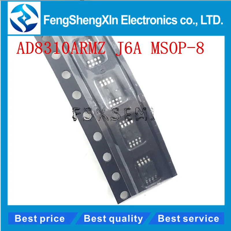 10pcs/lot AD8310  AD8310ARM AD8310ARMZ J6A  MSOP-8 Logarithmic amplifier IC