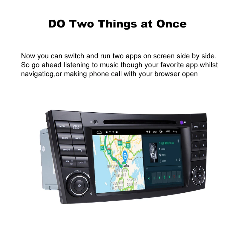 2Din Android 9 0 автомобильный dvd плеер для Mercedes W211 W219 W463 CLS350 CLS500 CLS55 E200 E220 E320 E300 E350 GPS Радио