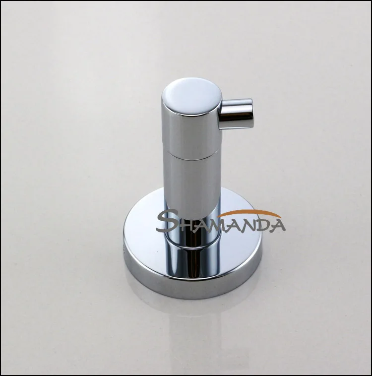 Бесплатная доставка одиночный крюк для одежды крючок твердая латунь конструкция