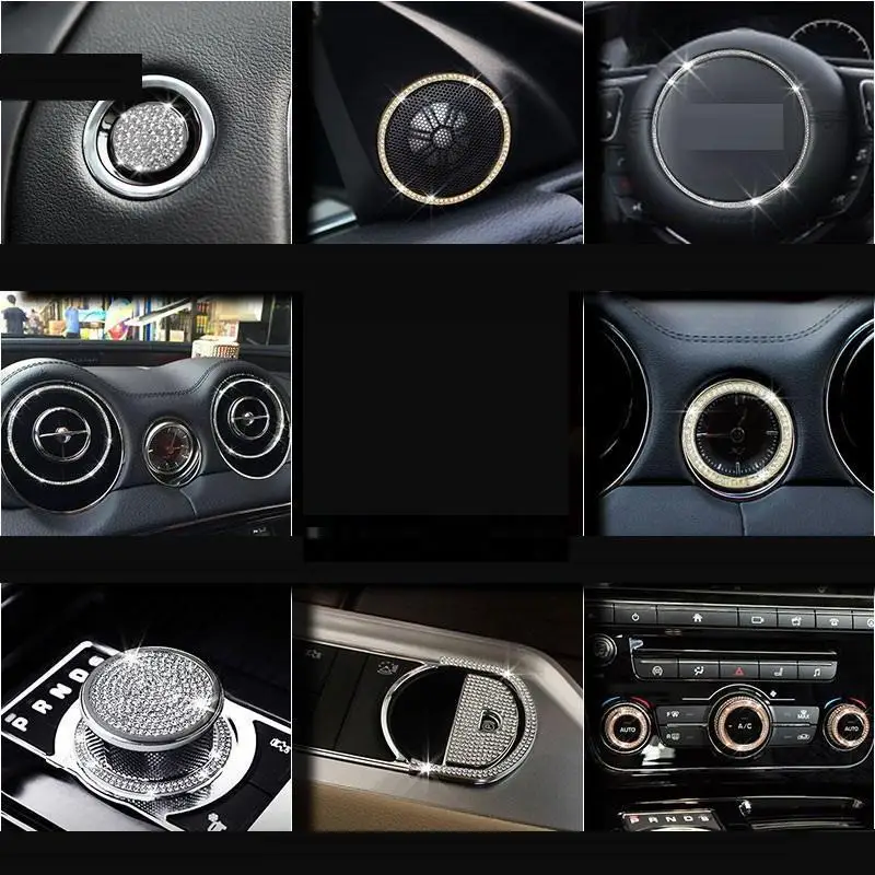 Автомобильные хромированные модифицированные Декоративные Чехлы для стайлинга