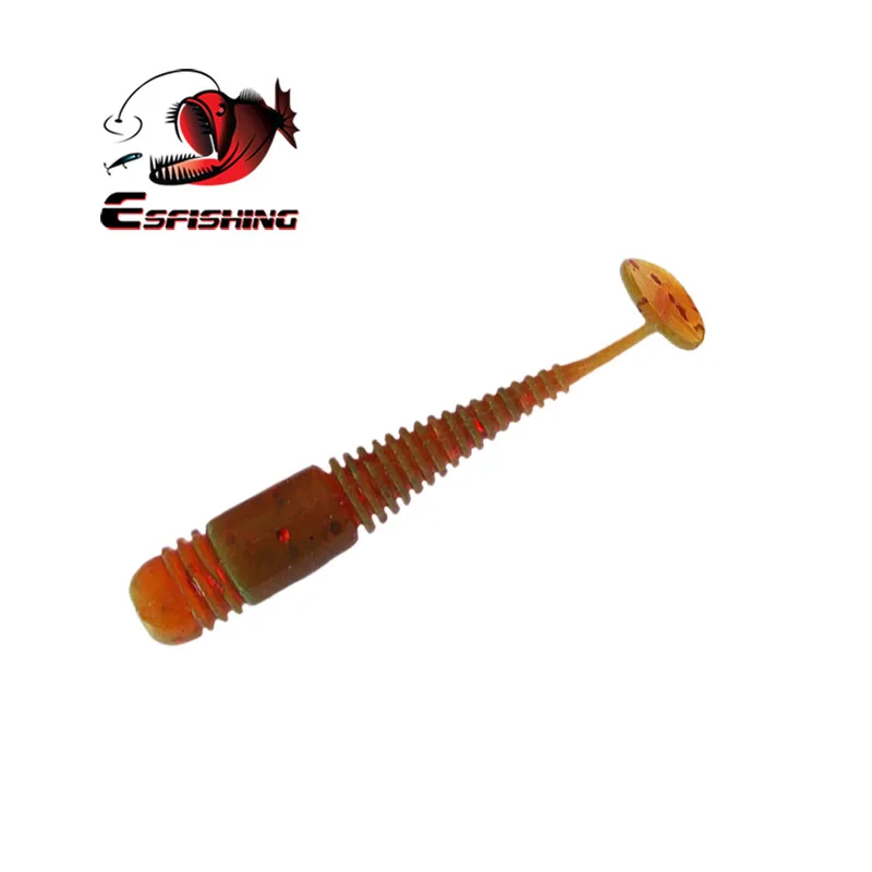 KESFISHING Приманки Soft Worm Vibro 20шт 48мм Рыболовные Силиконовые Морские Снасти Воблеры