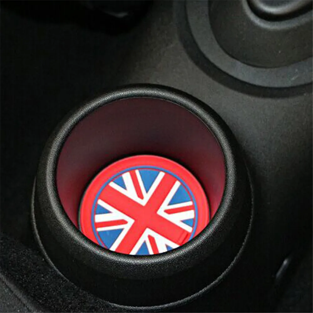 Силиконовые коврики держатели для стаканов MINI COOPER Нескользящие аксессуары
