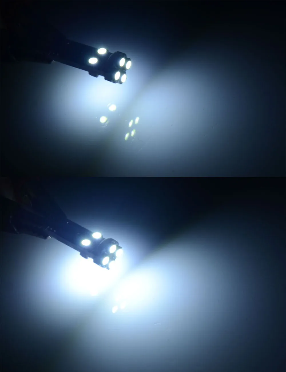 10 шт. Автомобильные светодиодные лампы T10 w5w 194 168 501 2821 1250 1251 1252 8smd 3528|car light bulbs|t10