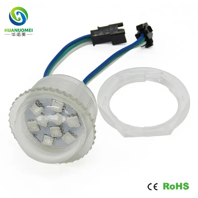 35mm 9LEDs UCS1903 Pixel RGB LED Module Light Digital 5050 SMD Bulb DIY Addressable Solar Source Lamp Advertising Lightbox 12V | Освещение