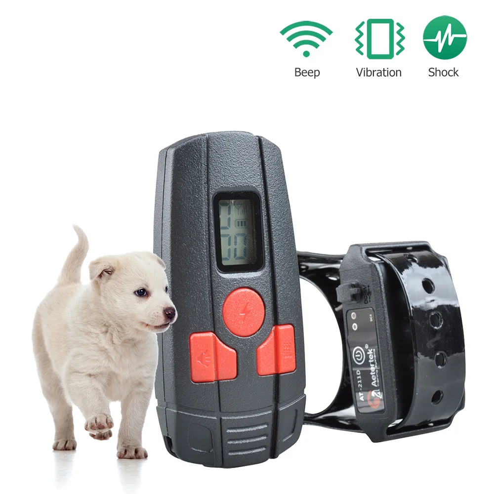 Бесплатная доставка ошейник Aetertek для маленьких собак перезаряжаемый и кошек 10