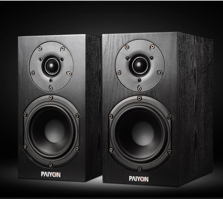 PAIYON P5 hifi книжная полка Колонки Пассивный Динамик 2 0 мини настольный домашний