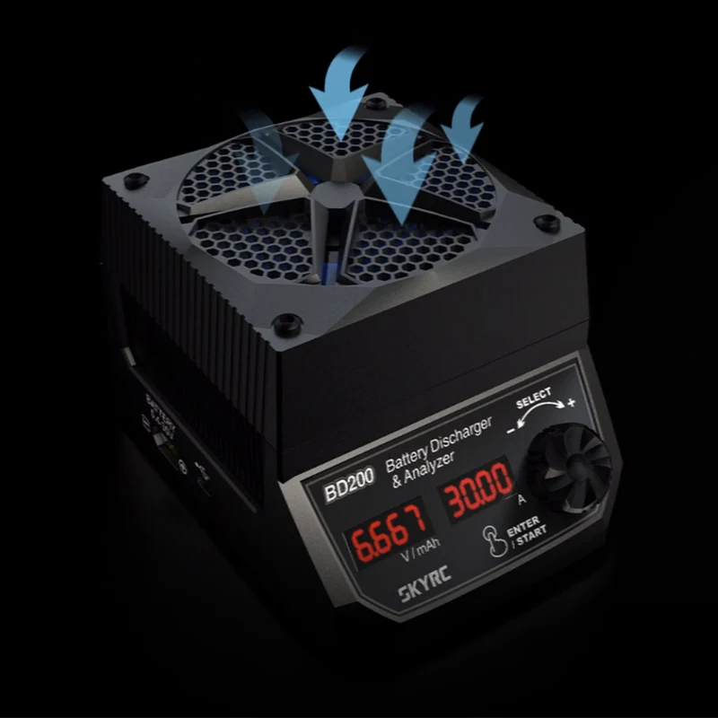 Тестер емкости батареи SKYRC BD200 оригинальный тестер разрядки 200 Вт 30A 5 4 В 35 нагрузки