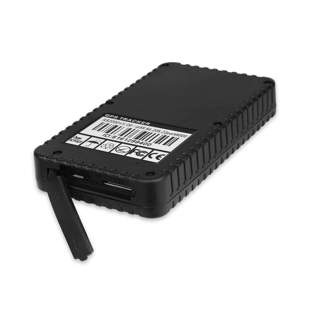Автомобильный gps трекер AS2000 Plus+ сильные магниты, водонепроницаемый GSM GPRS персональный локатор слежения, аккумулятор 10000 мАч, долгий режим ожидания, 100 дней