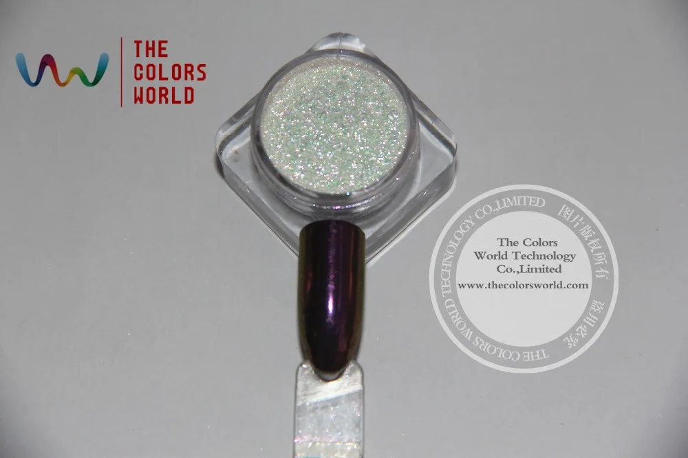 TCWB 164 золотисто красный специальная вспышка разноцветный перламутровый эффект