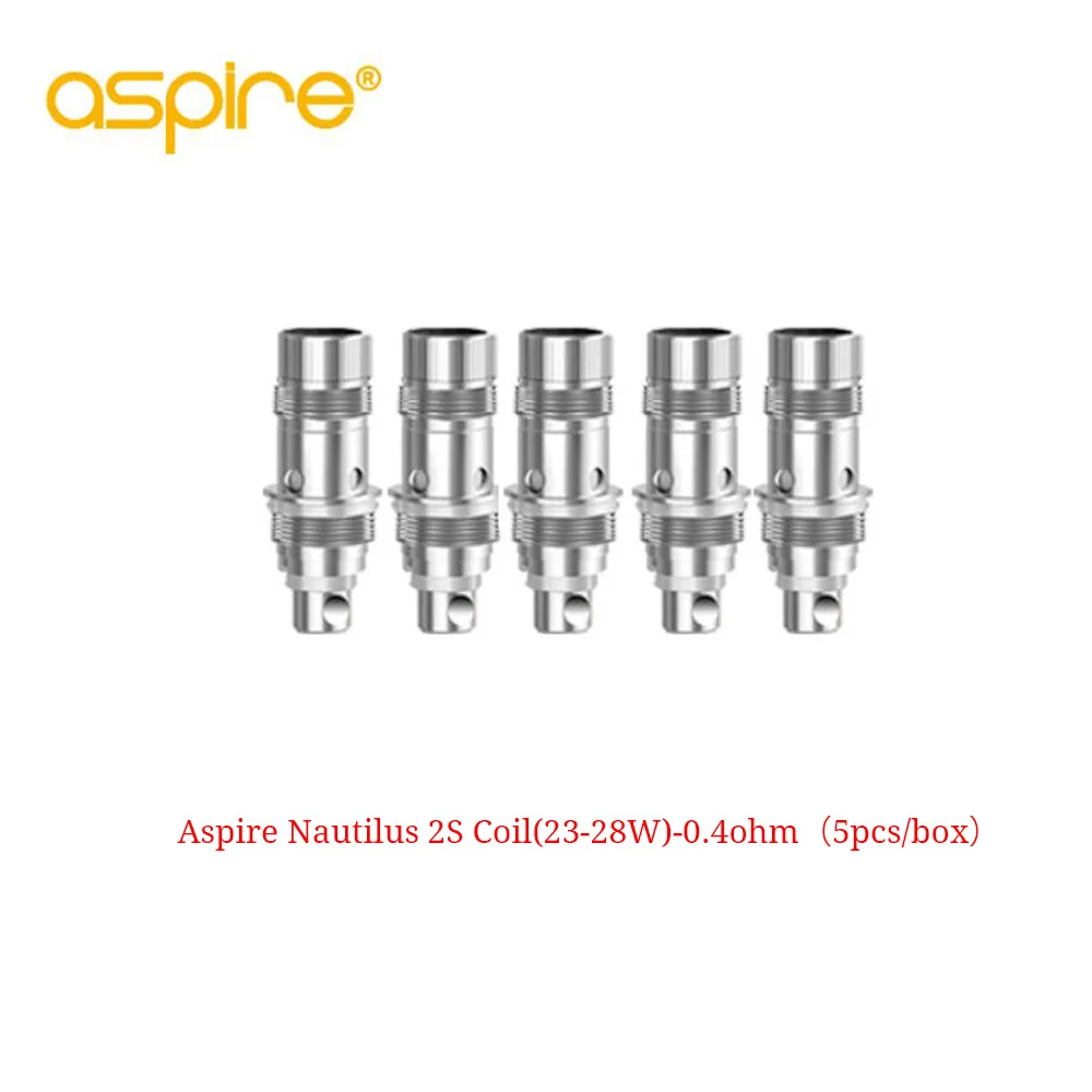5 шт./упак. Aspire Nautilus 2S катушка с 0.4ohm BVC катушки для приборов бренда &quotAspire&quot 2 S