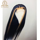 Прозрачные 360 кружева 27 медово-светлые парики безклеевые предварительно выщипанные натуральные волосы с детскими волосами прямые бразильские волосы Remy парики