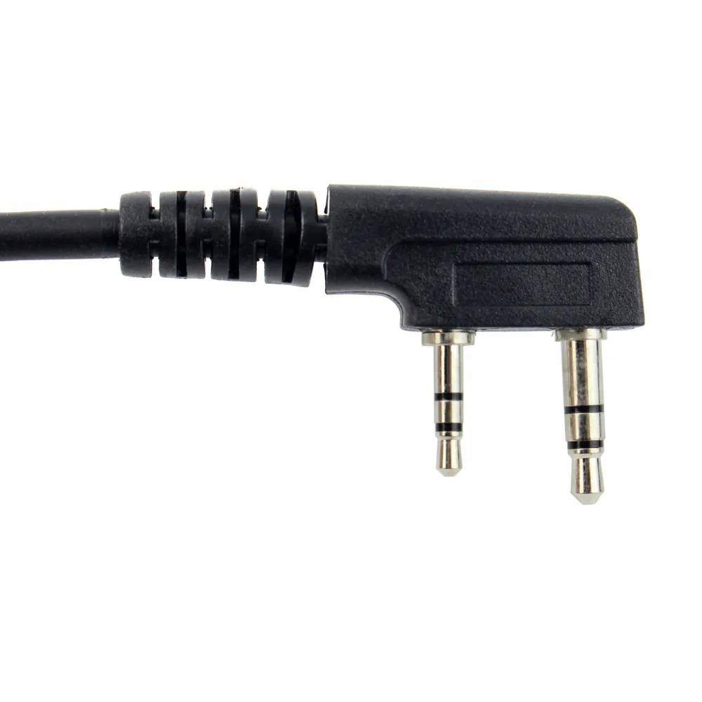 

5pcs 2 Pin PTT Speaker Microphone Mic For Kenwood Baofeng UV-5R BF-888s RT-5R H777 Ham Radio Walkie Talkie C9001A