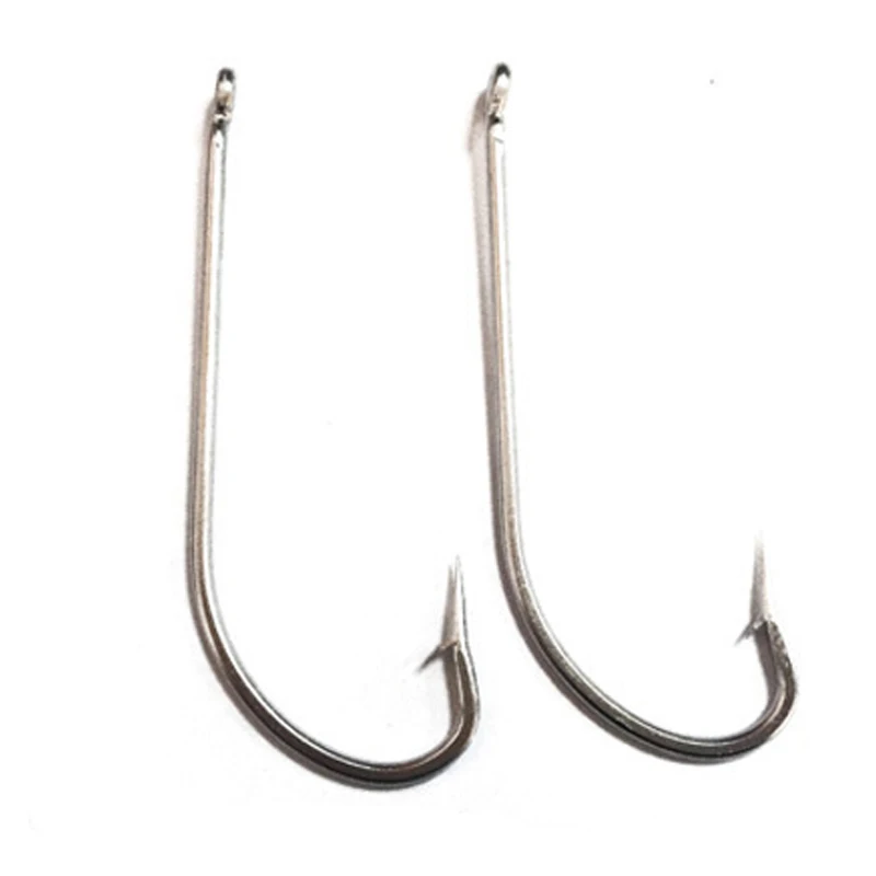 5pieces/lot bass fishhooks carp fishing hooks barbed hook steel size 3/0 to 10/0 | Спорт и развлечения