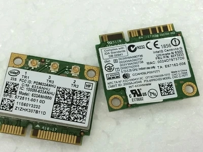 INTEL 6300 AGN 633ANHMW 2, 4G/5, 0 GHz 450Mbps SPS: 572511-001  IBM lenovo Y460 T410 X201 X230