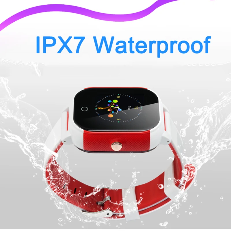 Gps умные часы Детские 2018 Professional waterproof с SOS трекер будильник анти-потерянный Smartwatch
