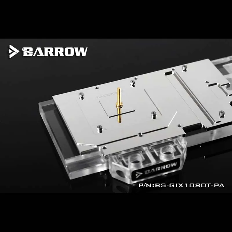 Водяной блок Barrow BS GIX1080T PA GPU для GIGABYTE AORUS GTX1080Ti Xtreme Edition 11G полностью закрывающий
