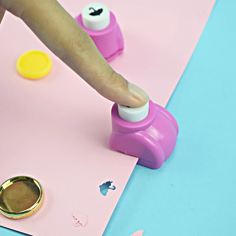 Милый мини-зонт свободный листовой пуансон в форме гриба одно отверстие сделай