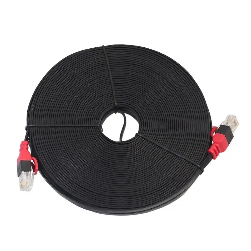 10/15 м CAT6 кабель Ethernet сетевой CAT 6 RJ45 8P8C М/М Сеть Соединительный шнур для PS4 Xbox Смарт