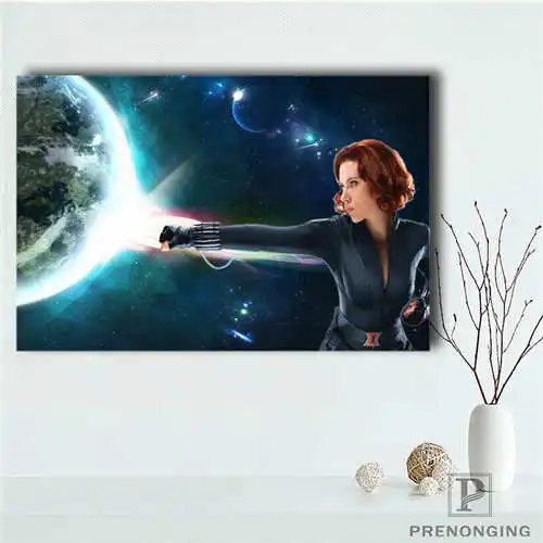 Изготовленный На Заказ Scarlett johansson (1) @ 1 Печатный постер ткань стены искусства