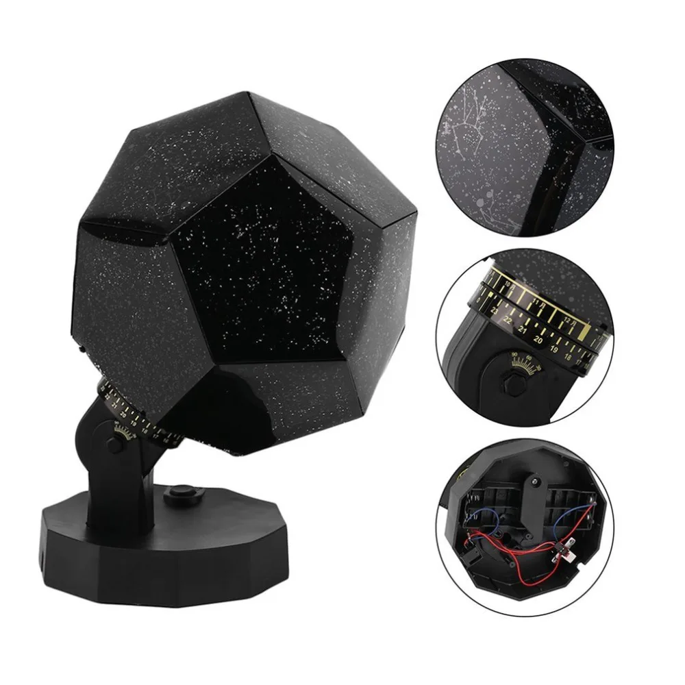 

Star Sky Projector Romantic Cosmos Night Lamp LED Projection Lamp Bedroom Decoration Portable Home Decor Kid's Gift