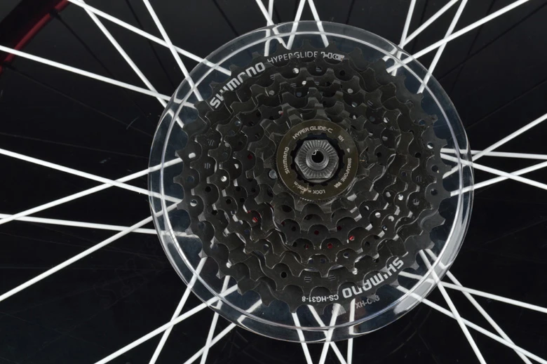 1 шт. прозрачные горные велосипеды шоссейные маховик опорный диск Тормозная