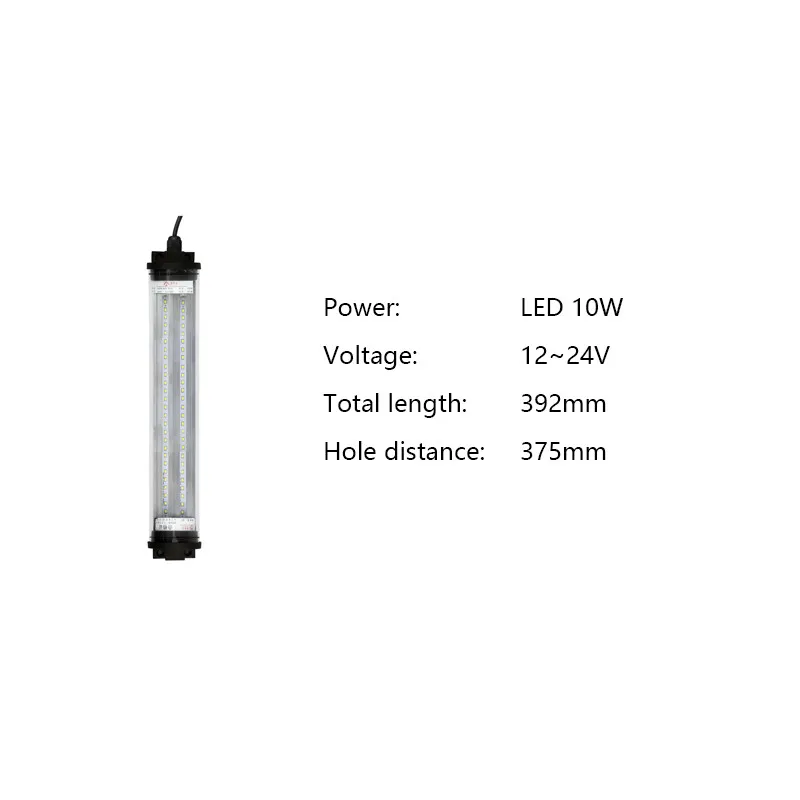 Industrial lighting Explosion proof Led light 8W 20W 30W 40W Waterproof Garage Warehouse lamp for CNC Machine Tool Lights 220V - Color: LED 10W 12-24V