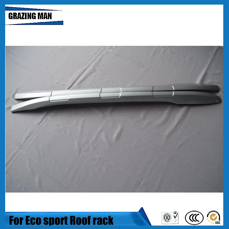 ABS материал полка для крыши боковые рельсы багажные перевозки обшивка бара Eco sport