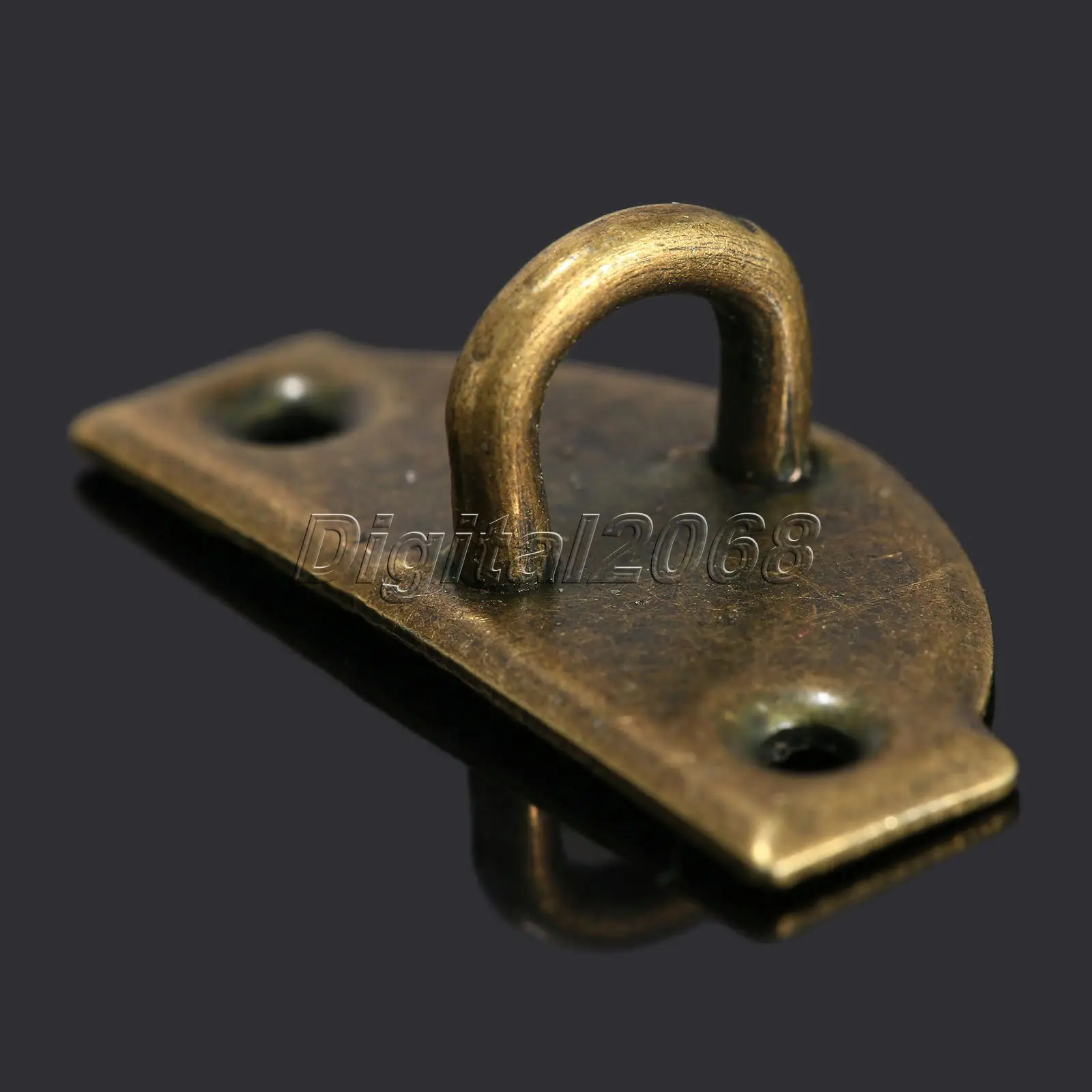 Новинка 12 шт. антикварная бронзовая железная защелка декоративная бижутерия