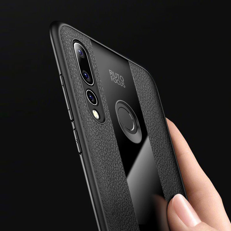 Чехол Toraise для huawei Nova 4 роскошный бизнес Ретро силиконовый чехол с окантовкой из