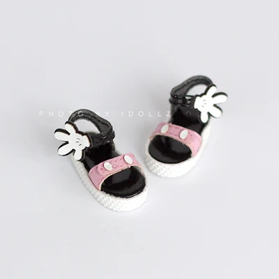 Blyth кукольная обувь Летняя обувь для blyth Azone Mmk JB holala OB24 Lati кукольные аксессуары blyth обувь - Color: Pink