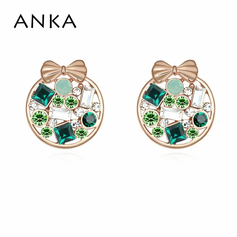 

2020 New Arrival Sale Crystals from Austria Earrings For Women Brand Girl's Style Crystals Stud Earrings #103798