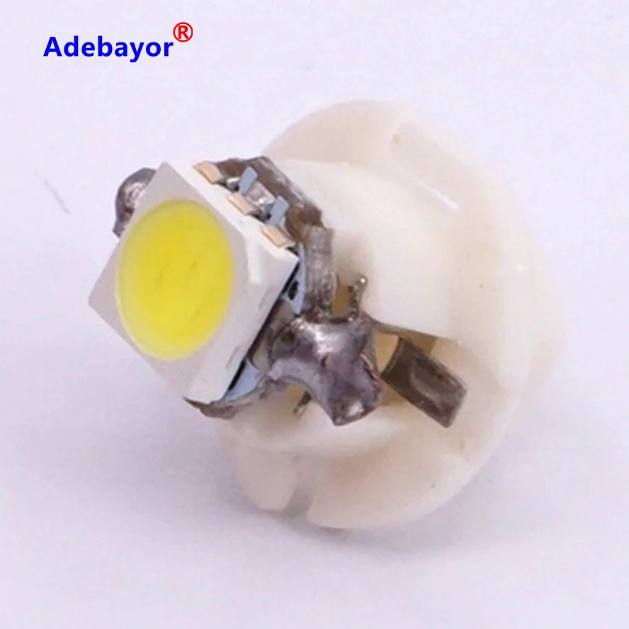 Оптовая продажа 30 шт./лот T5 B8.4D 1SMD светодиодные лампы для приборной панели
