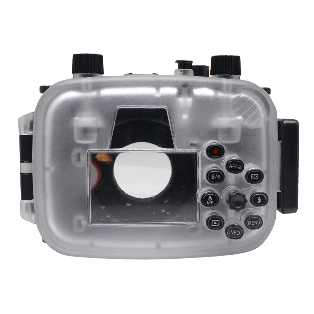 Водонепроницаемый чехол для подводной съемки Mcoplus Canon G5X 40 м/130 футов|Сумки