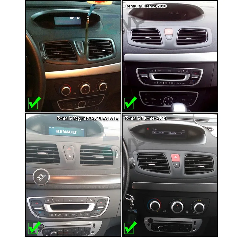 Четырехъядерный Android 9,0 автомобильный DVD gps Радио Навигация для Renault Megane III Fluence с 4G/Wifi DVR OBD Зеркало Ссылка