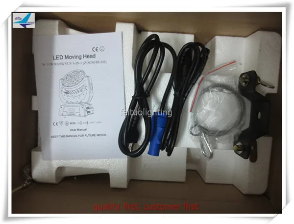 2 шт., чехол, led, zoom wash, 36x10 Вт, led zoom, движущаяся головка, светильник для сцены, светильник ing, Свадебный, с f светильник чехол
