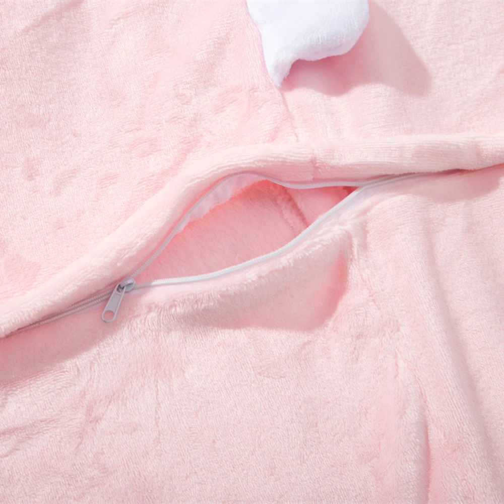 Winter Animal Sleepwear Pajamas Sets Adult Cat Pijamas Women Pyjamas Night Suit One Piece Hooded Warm Wear