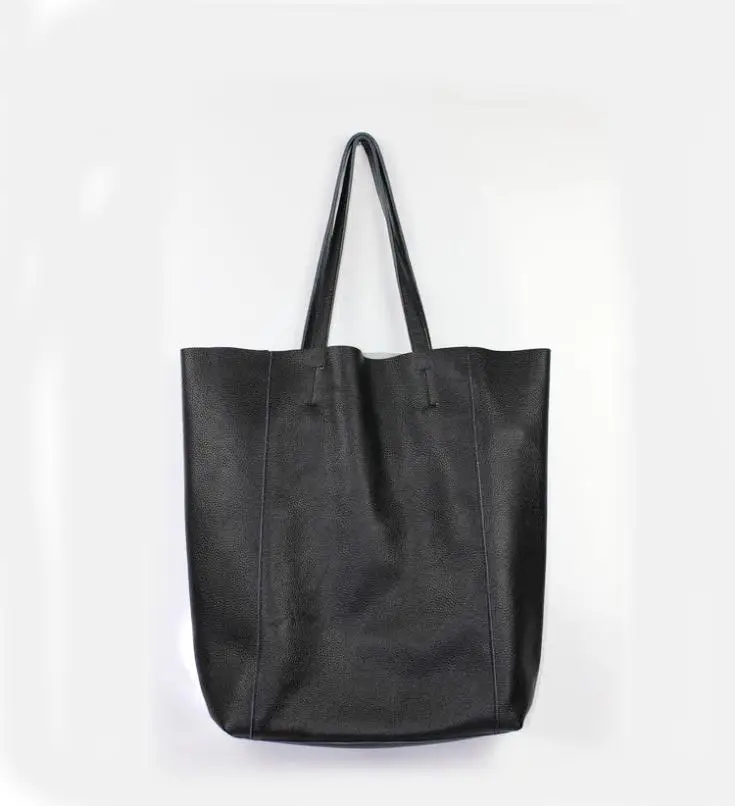 Женская сумка из натуральной кожи Flug katze вместительная Наплечная Сумка воловьей