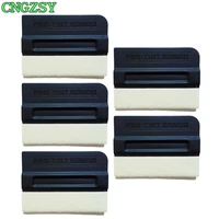 cngzsy 5pcs wool magnetic squeegee car solar foil protection film air bubble remover scraper auto covers sticker wrap tools 5a09