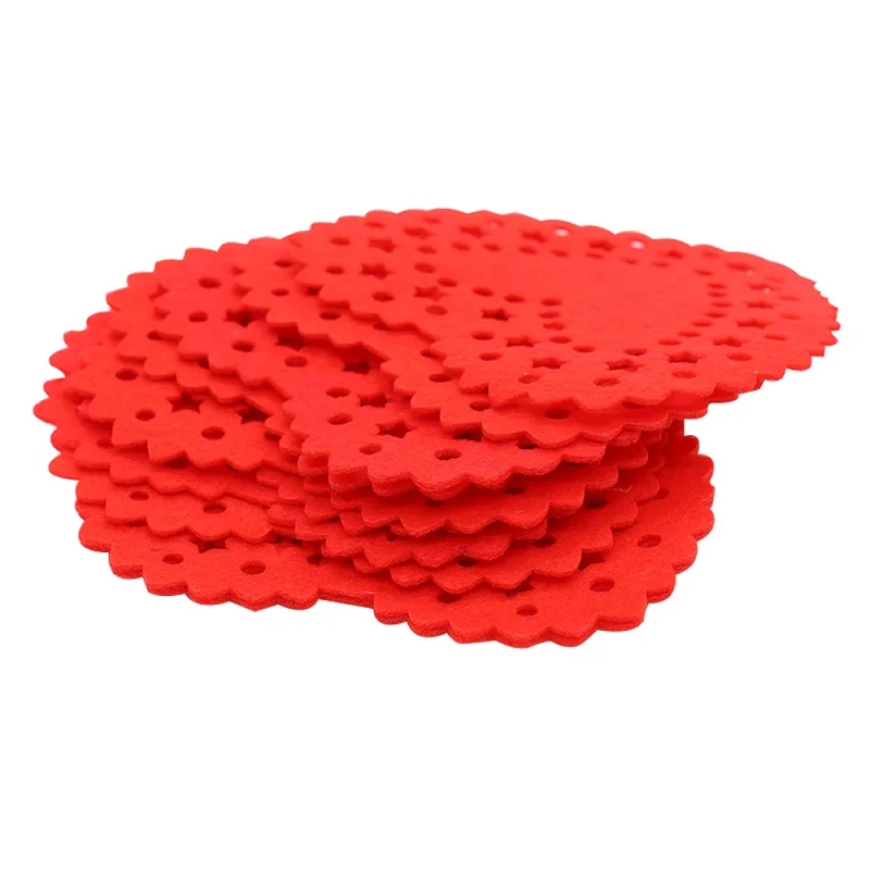 Гирлянда из нетканого материала с красным сердцем и флагом 3 метра | Дом сад