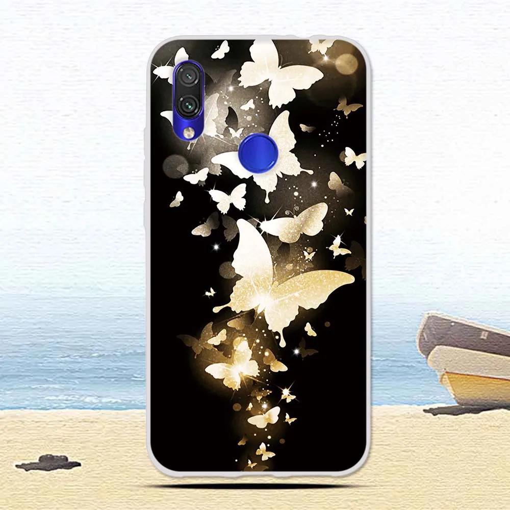 Чехол для Xiaomi mi Red mi 7, мягкий силиконовый чехол из ТПУ для Red mi 7, мультяшный милый рисунок собаки, защитный корпус для телефона чехол s Fundas Coque - Цвет: 38