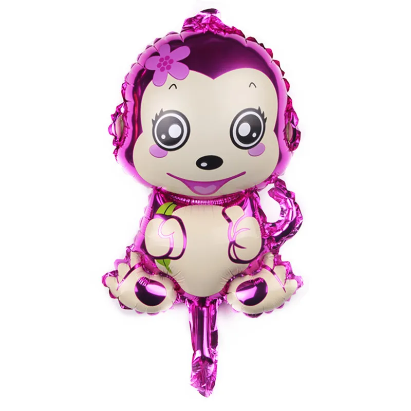 Mini balloon Мини животных Фольга шары Дети День рождения Декор детские надувной воздушный шар День рождения украшения Baby Shower поставки - Цвет: Mini balloon
