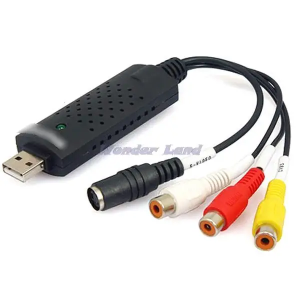 Адаптер аудио кабеля Wonder Land USB VCR VHS для компьютера|dvd audio cable|dvd digital cabledvd super multi optical