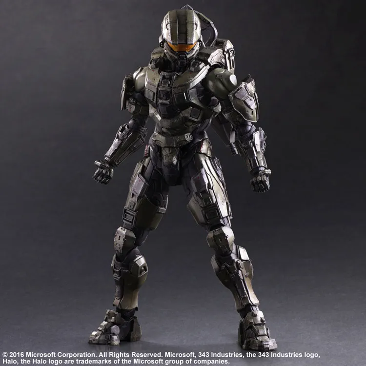 Xinduplan Играть искусств Кай Halo 5 опекунов Master Chief Джон 117 подвижный кадров в секунду